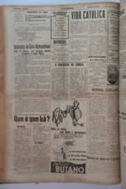 Página do jornal O Nordeste de outubro de 1955