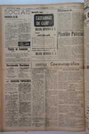 Página do jornal O Nordeste de novembro de 1955