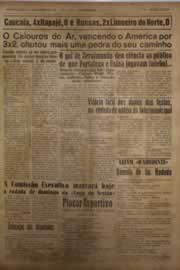 Página do jornal O Nordeste de janeiro de 1956