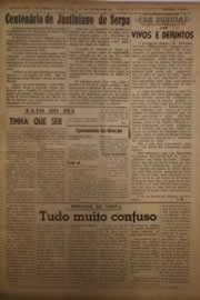 Página do jornal O Nordeste de janeiro de 1956