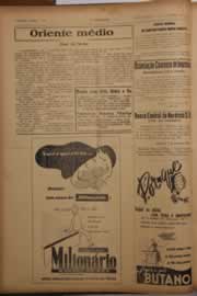 Página do jornal O Nordeste de janeiro de 1956