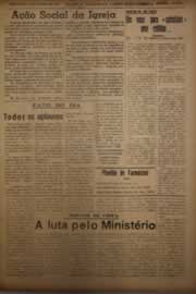 Página do jornal O Nordeste de janeiro de 1956