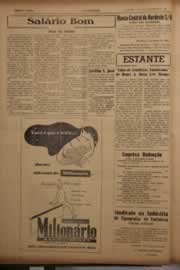 Página do jornal O Nordeste de janeiro de 1956