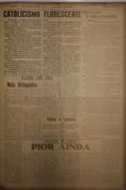 Página do jornal O Nordeste de janeiro de 1956