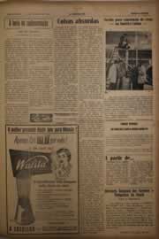 Página do jornal O Nordeste de janeiro de 1956