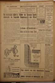 Página do jornal O Nordeste de janeiro de 1956