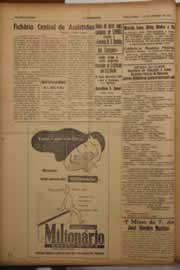 Página do jornal O Nordeste de janeiro de 1956