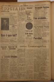 Página do jornal O Nordeste de janeiro de 1956