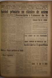 Página do jornal O Nordeste de fevereiro de 1956