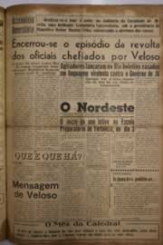 Página do jornal O Nordeste de março de 1956