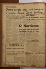 Página do jornal O Nordeste de março de 1956