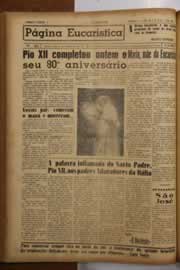 Página do jornal O Nordeste de março de 1956