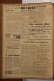 Página do jornal O Nordeste de março de 1956