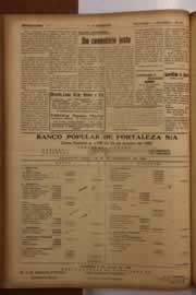 Página do jornal O Nordeste de março de 1956
