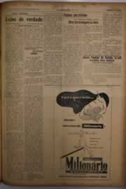 Página do jornal O Nordeste de março de 1956
