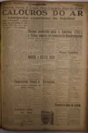 Página do jornal O Nordeste de março de 1956