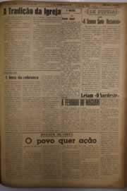 Página do jornal O Nordeste de março de 1956