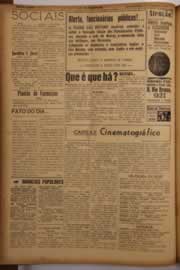 Página do jornal O Nordeste de março de 1956
