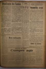 Página do jornal O Nordeste de março de 1956