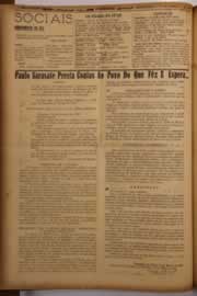 Página do jornal O Nordeste de março de 1956