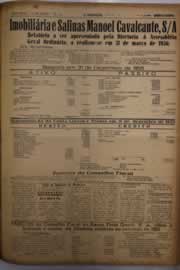 Página do jornal O Nordeste de março de 1956