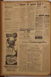Página do jornal O Nordeste de abril de 1956