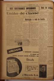 Página do jornal O Nordeste de abril de 1956