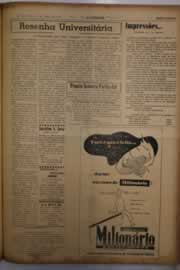 Página do jornal O Nordeste de abril de 1956