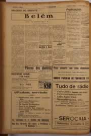Página do jornal O Nordeste de abril de 1956