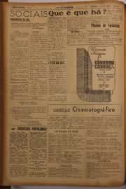 Página do jornal O Nordeste de abril de 1956