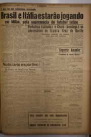 Página do jornal O Nordeste de abril de 1956