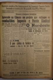 Página do jornal O Nordeste de abril de 1956
