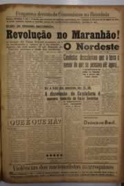 Página do jornal O Nordeste de maio de 1956