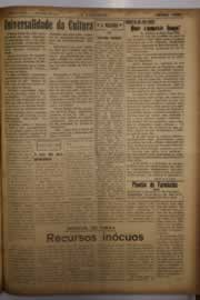 Página do jornal O Nordeste de maio de 1956
