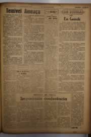 Página do jornal O Nordeste de maio de 1956