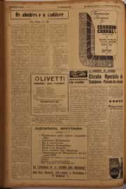 Página do jornal O Nordeste de maio de 1956