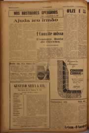 Página do jornal O Nordeste de maio de 1956