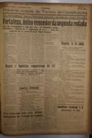 Página do jornal O Nordeste de maio de 1956