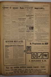 Página do jornal O Nordeste de maio de 1956