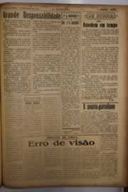 Página do jornal O Nordeste de maio de 1956
