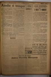 Página do jornal O Nordeste de maio de 1956
