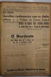 Página do jornal O Nordeste de junho de 1956