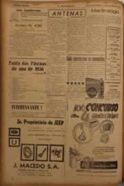Página do jornal O Nordeste de junho de 1956