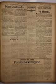 Página do jornal O Nordeste de junho de 1956