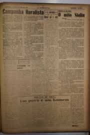 Página do jornal O Nordeste de junho de 1956
