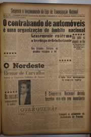 Página do jornal O Nordeste de junho de 1956