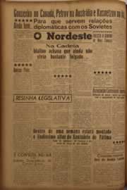 Página do jornal O Nordeste de junho de 1956