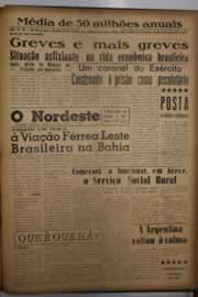 Página do jornal O Nordeste de junho de 1956