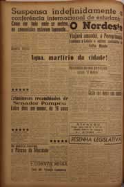 Página do jornal O Nordeste de junho de 1956