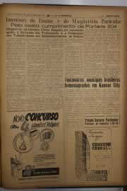 Página do jornal O Nordeste de junho de 1956